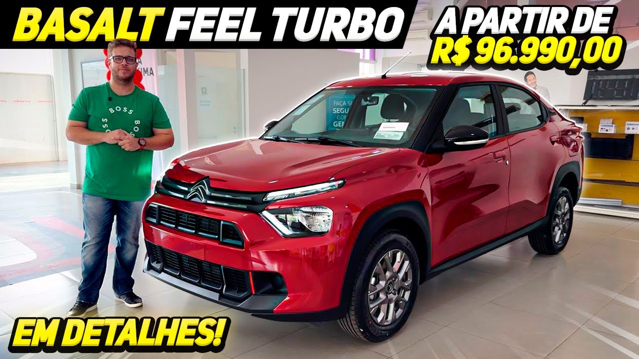 AVALIAÇÃO NOVO CITROEN BASALT 2025 FEEL TURBO - BOA OPÇÃO?