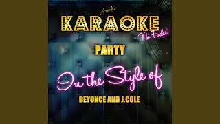 Party (In the Style of Beyonce and J. Cole) (Karaoke Version)