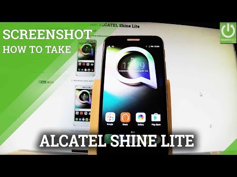 How to Take Screenshot in ALCATEL Shine Lite - Edit & Share Screenshots