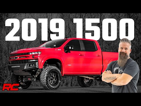 2019 Chevrolet Silverado Vehicle Profile with the Heavy Duty LED Front Bumper [by Rough Country]