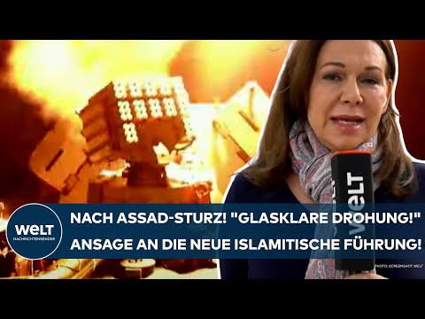 SYRIEN: "Glasklare Drohung!" Nach Assad-Sturz! Neue islamistische Führung! Israel wird deutlich!