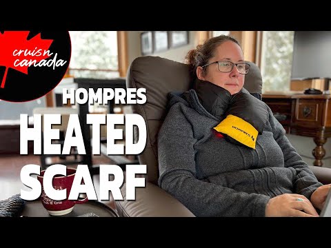 A Great Gift Idea! Hompres Heating Pad / Scarf Review