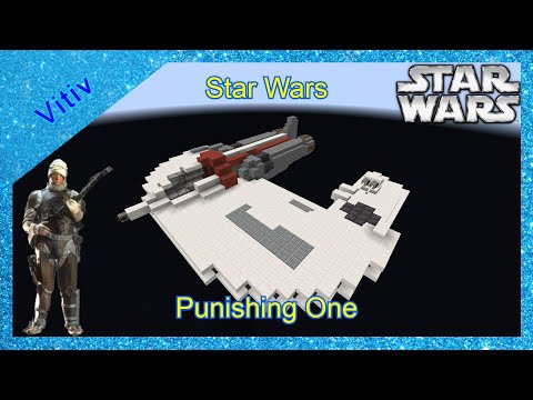 Star Wars JumpMaster 5000 'Punishing One' in Minecraft - Tutorial