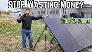 This Portable Solar Panel Stand Changed My Off-Grid Setup
