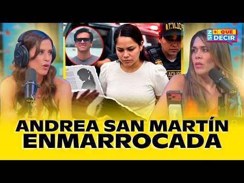 ANDREA SAN MARTÍN FUE DETENIDA Y TRASLADADA ENMARROCADA