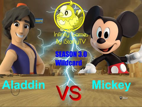 Disney Infinity Games - Season 3.0: Mickey vs. Aladdin [Round 3 Wildcard Tournament]