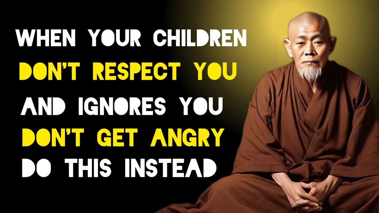 When You Grow Old, If Your Children Don't Respect Or Ignore You, Stay Calm And Do This- Zen/Buddhism