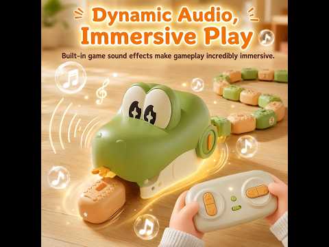 Remote Control Greedy Snake Toy - RC Snake with 14500/500mAh Lithium Battery, Flexible Body, Novelty Gift for Kids video