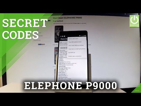 ELEPHONE P9000 CODES / Secret Menu / Hidden Mode / Tricks