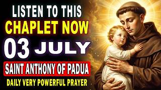 🙏 SAINT ANTHONY OF PADUA CHAPLET TO OPEN ALL CLOSED DOORS 💖