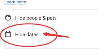 Google photos me date kaise hide kare, how to hide dates in Google photos