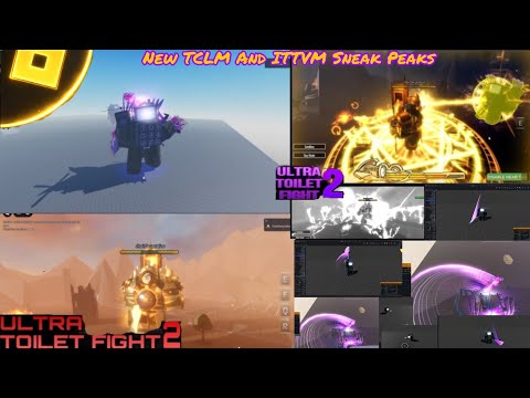 🔥☠️ TCLM And ITTVM Sneak Peaks!!!! Ultra Toilet Fight 2 All Leaks Part 7 👍💥