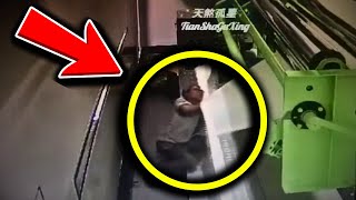 😱 ROTATING MACHINE ACCIDENT PT.28