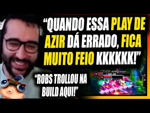 TAKESHI REACT BRONZIOCRE: VIRADA MAIS INACREDITÁVEL da HISTÓRIA e o INSEC PERFEITO - CBLOL DA ZUEIRA