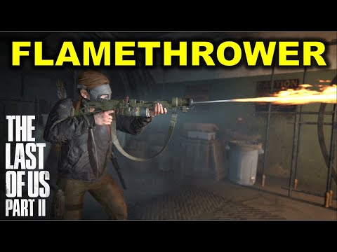 How to get Flamethrower for Abby | The Last Of Us 2 (TLOU Part II Weapons Guide)