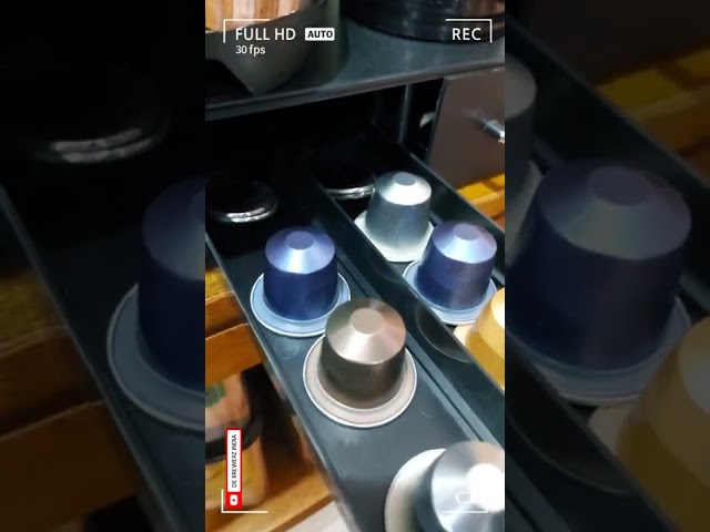 Vídeo relacionado con Cajón de Café Cápsulas para Nespresso,HiveNets Soporte de Almacenamiento de Cocina (Capacidad:60 Pcs)