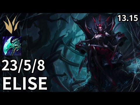 Elise Jungle vs Shaco  - KR  Master | Patch 13.15