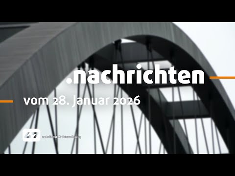 STUDIO 47 .nachrichten | 28.01.2026 | KARL-LEHR-BRÜCKENZUG WIRD VERSCHOBEN: SPERRUNG DAUERT 7 WOCHEN