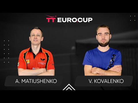 22:15 Andrii Matiushenko - Viacheslav Kovalenko 03.04.2025 TT Euro.Cup Ukraine Master TABLE 3