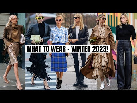 10 Winter Fashion Trends to Wear NOW!