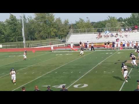 Luke Grimm with a 85 yard kick off return touchdown