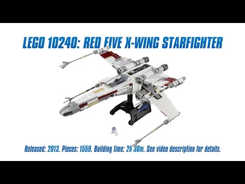 Vidéo LEGO Star Wars 10240 : Red Five X-wing Starfighter