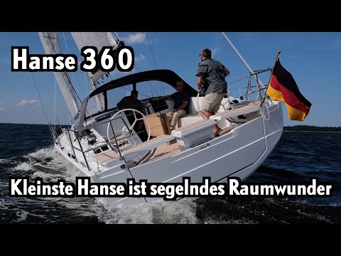 Hanse 360 - kleinstes Fahrtenboot von Hanseyachts ist segelndes Raumwunder