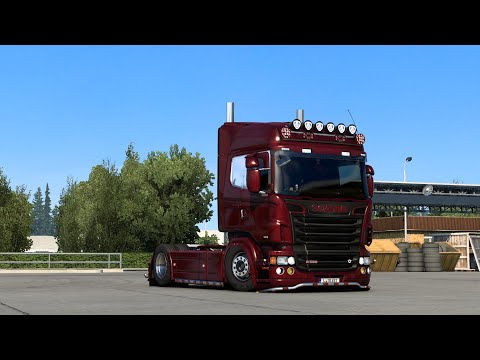 Scania R580 Highline RJL + mods - Delivery Large Tubes from Bucharest to Cluj Napoca #ets2