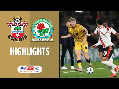 FC Southampton 3-0 FC  Blackburn Rovers