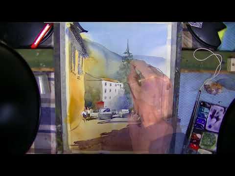 watercolour demo - Lea nixon