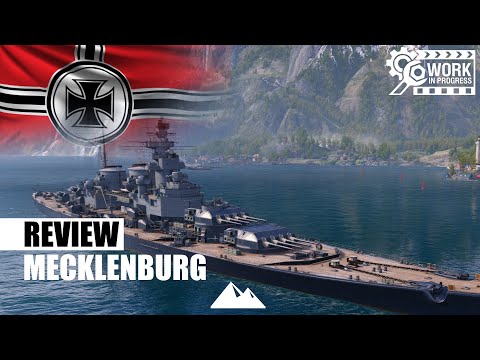 MECKLENBURG, das genaueste deutsche BB mit 4x4 305mm!- World of Warships | [Review] [Deutsch][60fps]