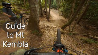 a GUIDE to the *new* LEGAL MOUNT KEMBLA trails! | 4k GoPro POV