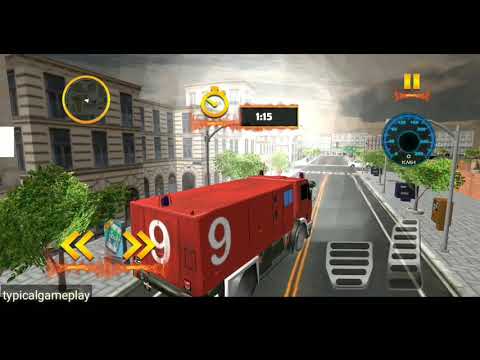 NY City Firefighter Driving Simulator 2019 - Android Gameplay (HD)