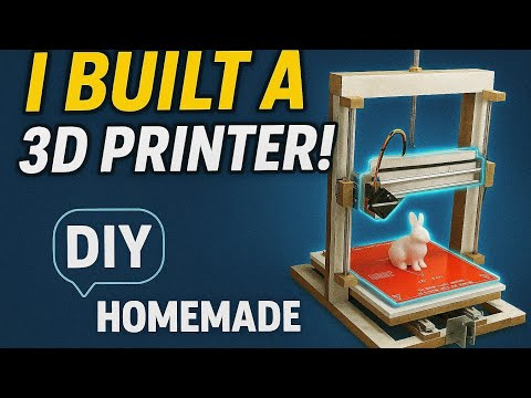 Homemade 3D Printer – Complete Build Tutorial