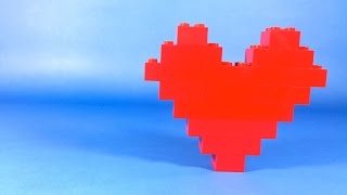 How To Make Lego BASIC HEART - 10664 LEGO® Bricks and More Creative Tower Tutorial