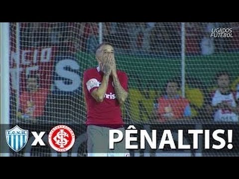Pênaltis - Novo Hamburgo 3 x 1 Internacional - Final do Campeonato Gaúcho 2017