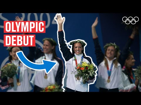 Dana Vollmer's 🇺🇸first Olympic race!