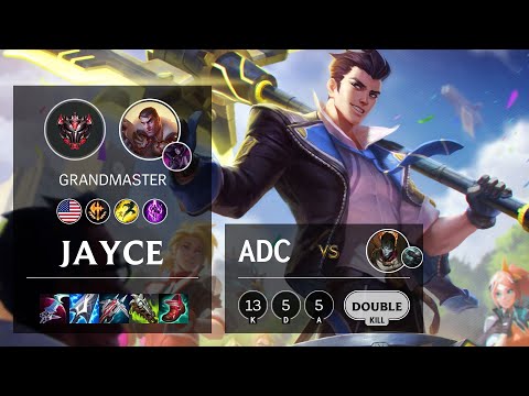 Jayce ADC vs Jhin - NA Grandmaster Patch 11.11