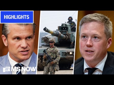 Hegseth’s Pentagon SHAKEUP causing ‘DISORDER in our military’ | MS NOW COMPILATION