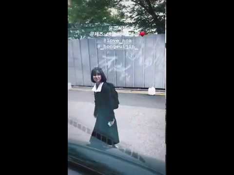 181007 Yoonjo - Instagram Video feat. Euijin & NC.A