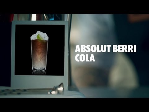 ABSOLUT BERRI COLA DRINK RECIPE - HOW TO MIX