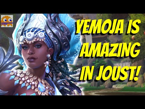 YEMOJA IS AMAZING IN RANKED JOUST! | Ranked Joust Solo Queue Ep. 17 - SMITE Yemoja Gameplay