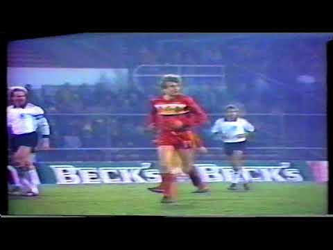 1984. Belgium vs. West Germany (Friendly). Full Match (part 3 of 3).