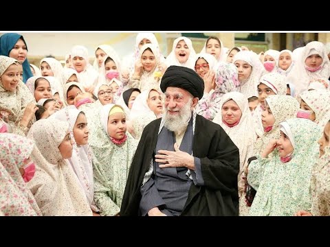 Ayatollah Khamenei Attends Taklif Celebration For Schoolgirls | Feb. 2023 ayatollah khamenei status