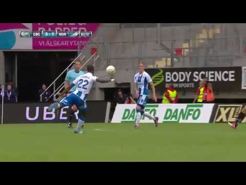 Vajebah Sakor Goal HD - Goteborg 3-1 Norrkoping 30.07.2017