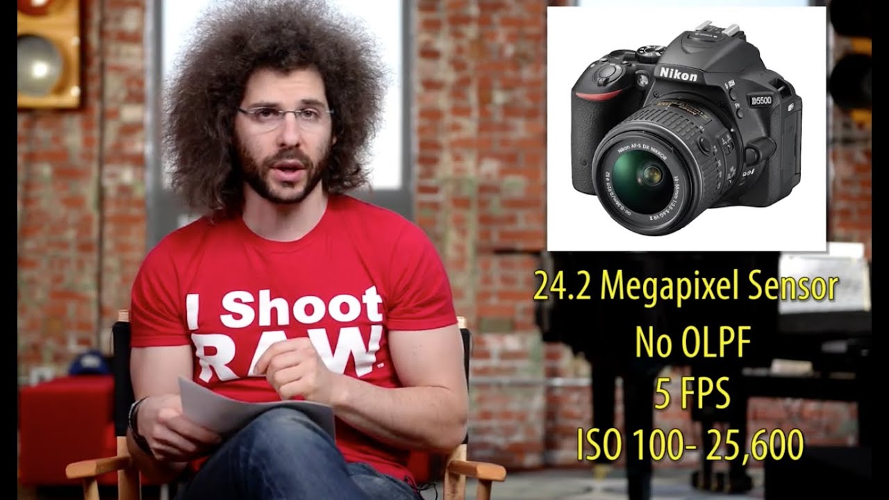 Зеркальный фотоаппарат Nikon D5500 Body