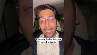 Property dealer denying to sell property. #lawyer #court #law #property #propertyforsale #legal
