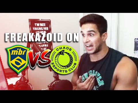 Freakazoid on the MIBR Chaos EC DRAMA...