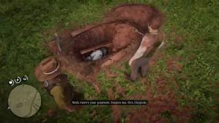 Red Dead Redemption 2: Gravedigging/Robbing A Cemetery (Free Roam #5)