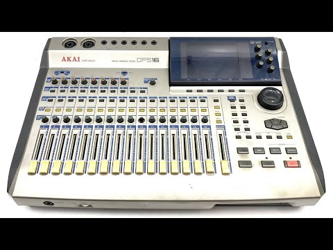 Akai DPS16 Recording Studio - Mint Vintage 24Bit-96KHZ Home Recording Unit. Comes with all the 90s promotionals. VHS, Multiple OEM Manuals, etc. (See Pics) image 9